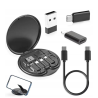 Zestaw przejściówek, adaptery USB C z micro USB lightning